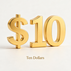 Difference $10