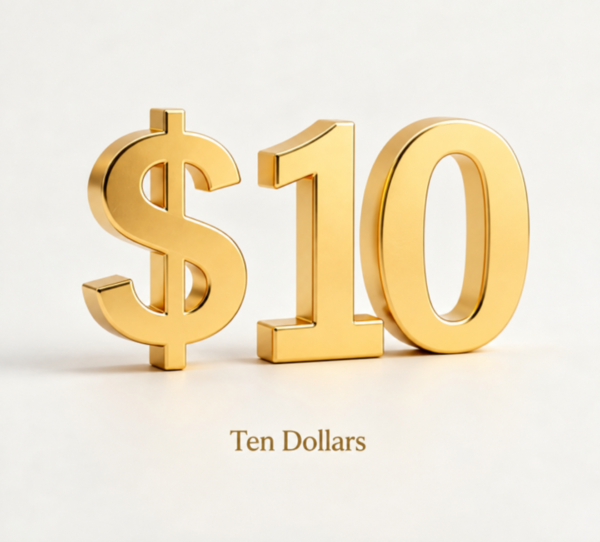 Difference $10